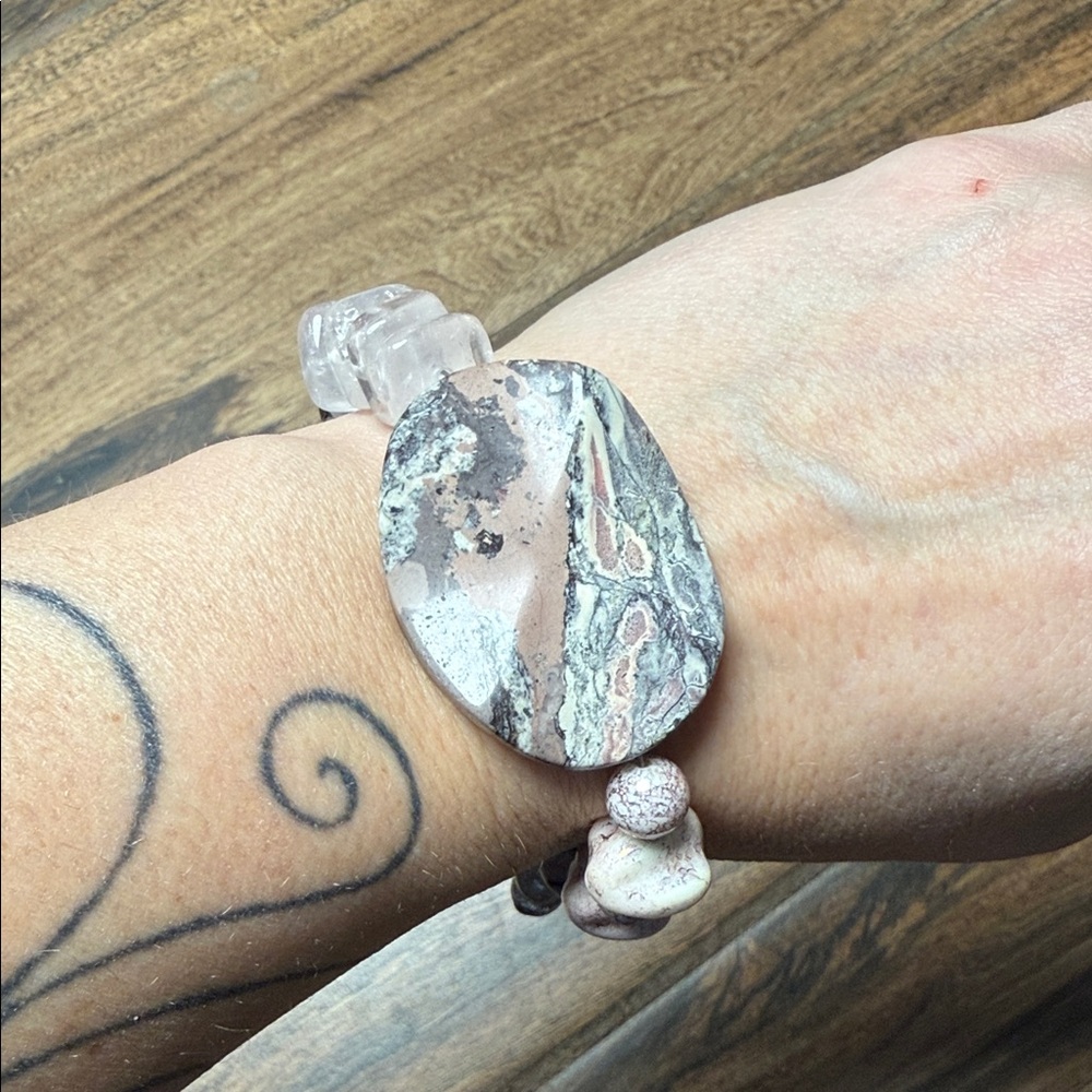 Elegant jasper Beaded Bracelet